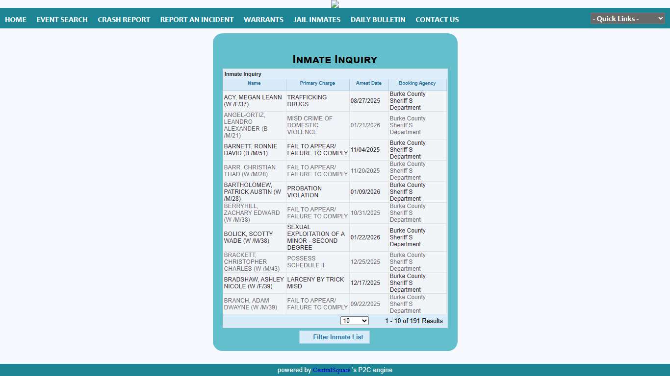 Morganton Department Public Safety P2C